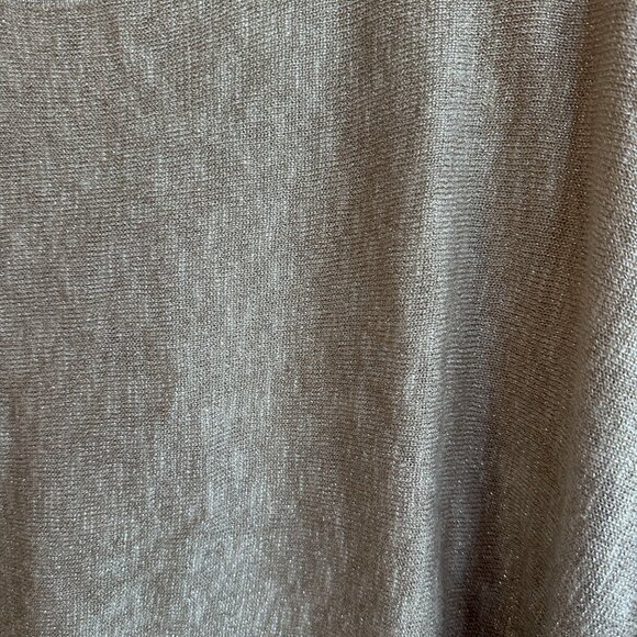 Anthropologie Alicia Gold Shimmer Pullover - Picture 2 of 5